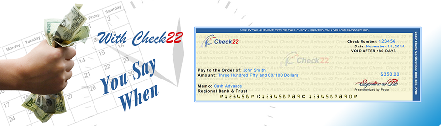 Online Check Payment Service